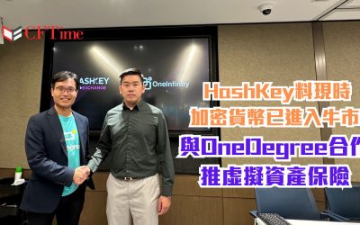 HashKey料現時加密貨幣已進入牛市