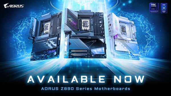 技嘉科技宣布 AORUS Z890 主機板正式上市，AI 技術 D5 Bionic Corsa 全面釋放極致效能