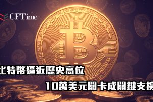 比特幣逼近歷史高位