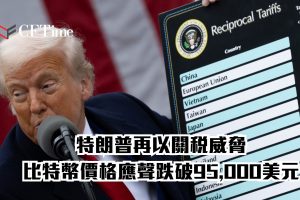 特朗普再以關稅威脅