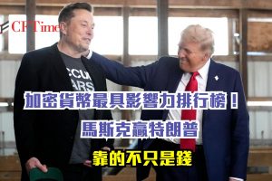 2025年加密貨幣最具影響力排行榜