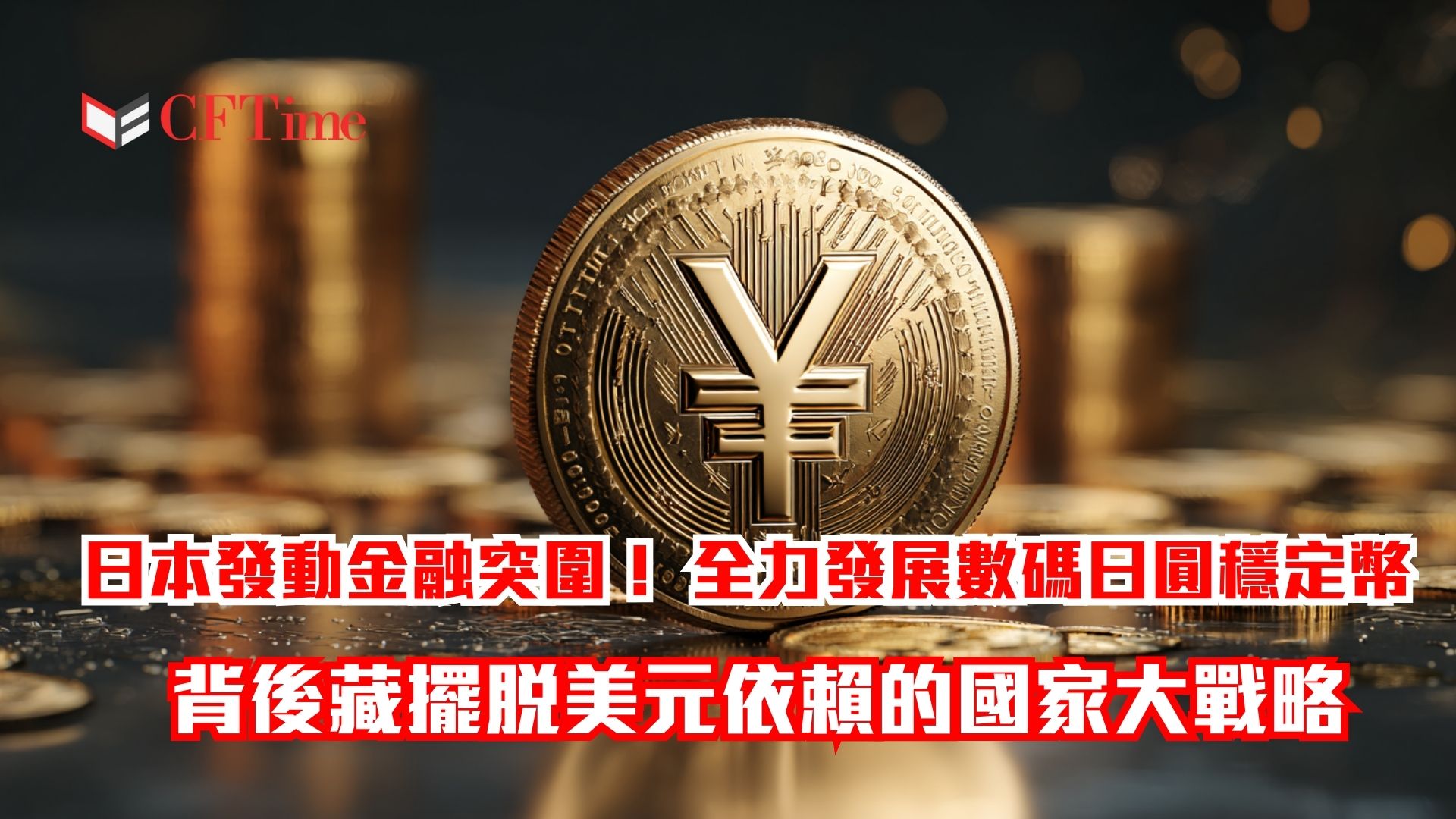 日本發動金融突圍!全力發展數碼日圓穩定幣 背後藏擺脫美元依賴的國家大戰略 日圓穩定幣