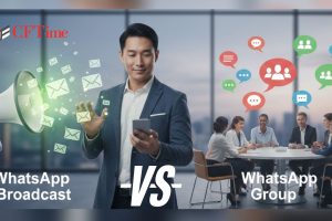 WhatsApp 廣播 vs 群組