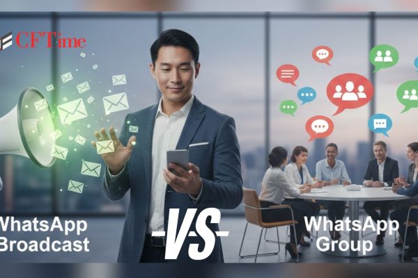 WhatsApp 廣播 vs 群組