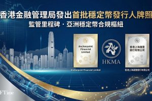香港金管局發出首批穩定幣牌照。香港金管局4月10日根據《穩定幣條例》，正式向Anchorpoint Financial Limited及香港上海滙豐銀行授予穩定幣發行人牌照，即日生效，為香港首批穩定幣發行人牌照。金管局總裁余偉文表示，監管制度為穩定幣發行人提供有序營運環境，確保用戶保護與風險管理。