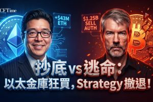 BitMine上週再購入52,203枚ETH，總持倉增至逾570萬枚ETH，價值約90億美元，佔以太坊流通供應量4.7%。其中472萬枚ETH已質押，年化收益約2.23億美元。主席Tom Lee表示仍看好加密貨幣長期前景。與此同時，比特幣金庫公司Strategy授權出售最多12.5億美元BTC。
