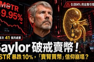 Strategy出售32枚比特幣後，比特幣跌至67,206美元，MSTR市值從逾1,600億降至約480億美元。ETF專家Eric Balchunas表示，比特幣過度依賴Strategy及ETF敘事，此次微不足道的出售觸發堪比2013年「縮減恐慌」的超比例反應。 STRC亦脫離100美元面值，募資能力受限。