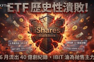 根據Bloomberg和SoSoValue數據，比特幣現貨ETF 6月錄得40.6億美元資金流出，為自2024年1月推出以來最差單月表現，超過2025年2月的35.6億美元紀錄。貝萊德IBIT佔總流出約75%（約30億美元），年初至今淨流量首次轉負。比特幣交易價格低於60,000美元，恐懼與貪婪指數跌至12（極度恐懼）。Strategy股價年初至今下跌約45%，mNAV跌至0.72。下半年價格走勢將由資金流向和聯儲政策決定，而非大型買家的頭條公告。