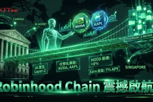 Robinhood正式推出Layer 2主網，定位為「AI原生」、專為代幣化現實世界資產設計的區塊鏈。上線首日已整合BitGo、Chainlink，合作夥伴包括Uniswap及Pleiades。核心功能包括：在超過120個國家推出Nvidia、Apple等公司股份的代幣化鏈上代表，支援24/7交易及DeFi借貸。