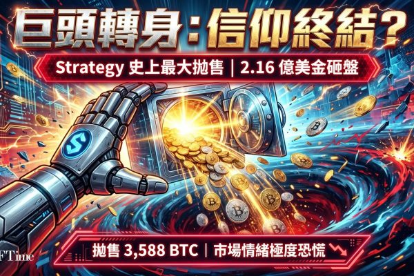 Strategy賣幣3,588枚比特幣為史上最大規模出售，引發市場與FTX崩盤的情緒對比。分析師Ali Martinez指出心理模式相似但情況截然不同——FTX因金融不當行為和流動性危機崩盤，Strategy則為資本管理決策。出售僅佔總持倉0.4％，且12.5億美元上限僅適用於儲備融資，股息相關出售不受該限制。