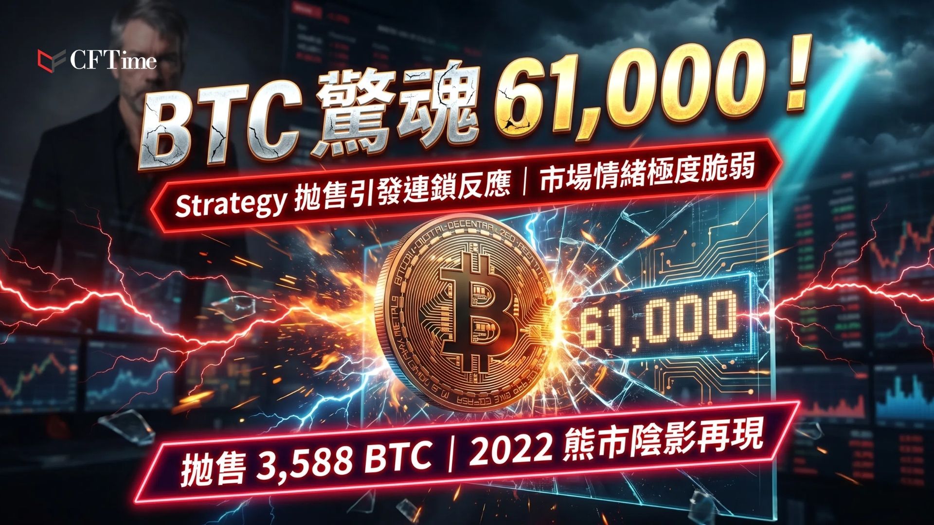 Strategy拋售比特幣引發連鎖反應，比特幣單日跌幅逾4%，隨後買盤回流收復62,000美元。分析師對比當前市場結構與2022年熊市後期階段，認為比特幣可能仍需進一步盤整才能建立更強勁的長期復甦。然而部分交易員指出，週線RSI正形成看漲背離，且鏈上指標閃爍自2022年底以來未曾出現的反轉信號。