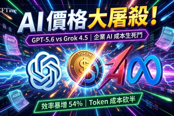 OpenAI推出GPT-5.6系列，旗艦Sol版Token效率提升54％，Terra版成本僅為Anthropic Fable 5的十六分之一。SpaceXAI推出Grok 4.5，Meta推出Muse Spark 1.1，定價僅為Fable 5的十分之一。GPT-5.6為首次通過政府審查的OpenAI模型。