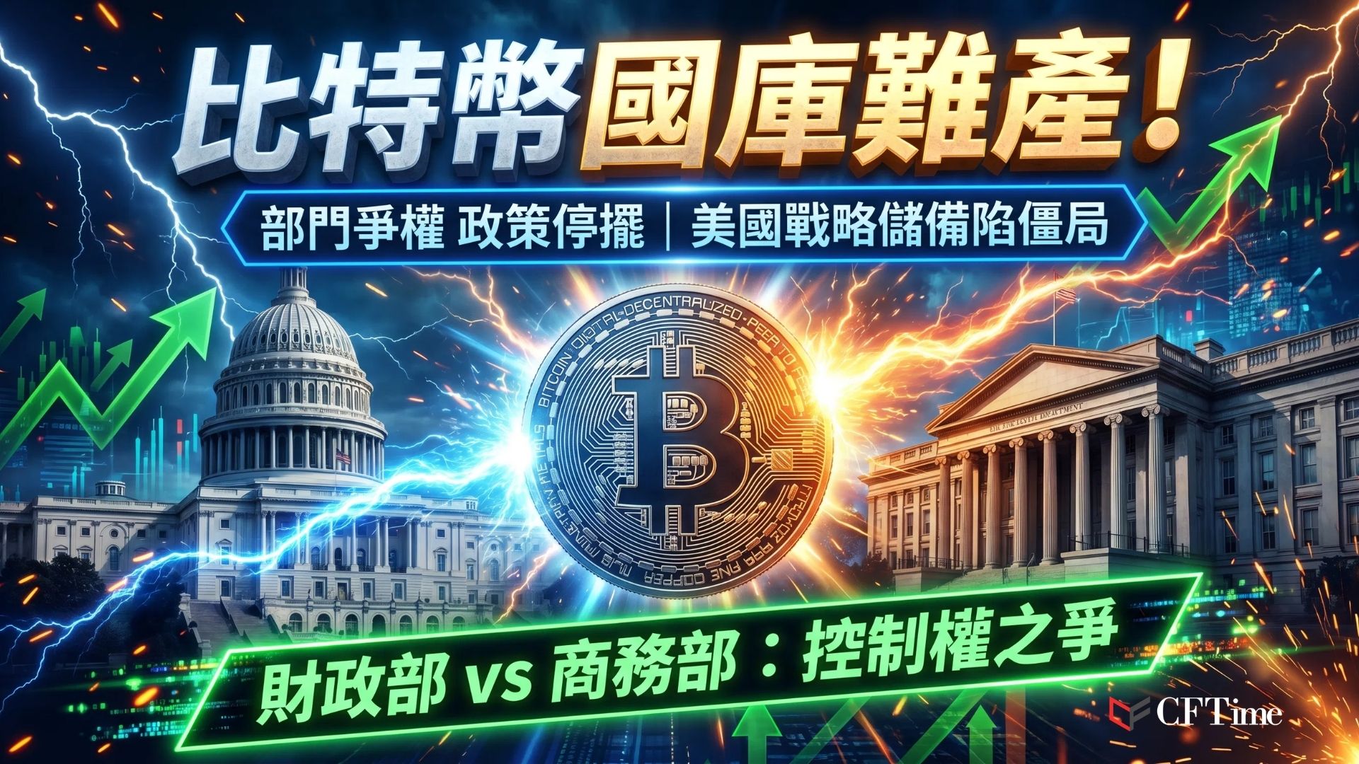 美國特朗普戰略比特幣儲備，原定由財政部主導，以執法扣押的比特幣作為儲備基礎。然而據彭博報導，一年多過去該政策近乎停擺，財政部與商務部正就管轄權爆發爭議。司法部證實正與兩部門研議可行法律途徑。同時，比特幣價格較歷史高點已腰斬，政府內部亦擔憂是否應長期持有此類高波動資產。白宮表示將持續評估儲備架構，但具體進展仍不明朗。