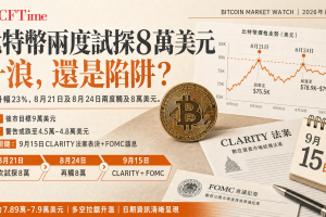 比特幣8萬美元關口：多空解讀大不同 9月15日成關鍵轉捩點