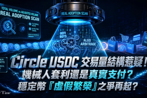 Circle USDC交易量