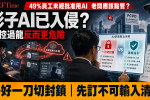 49%員工未經批准用AI，老闆應該點管？影子AI監控過龍反而更危險示意圖
