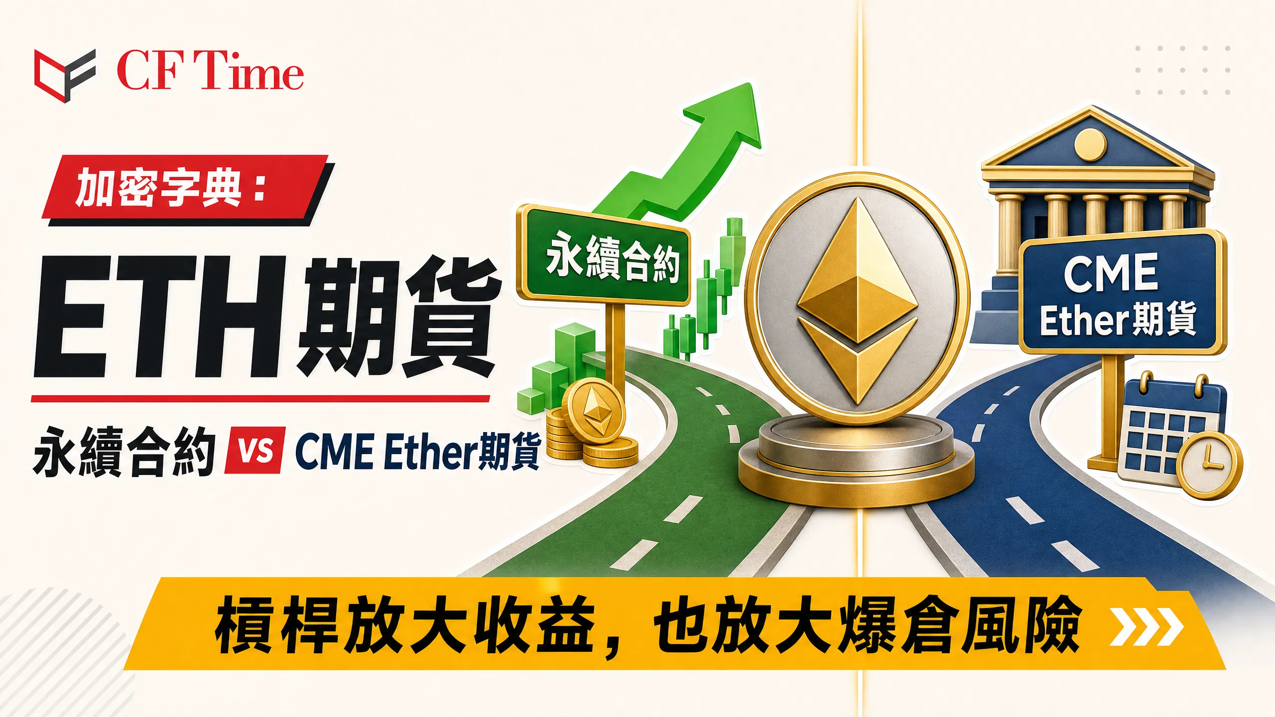 ETH期貨：永續合約 vs CME Ether期貨