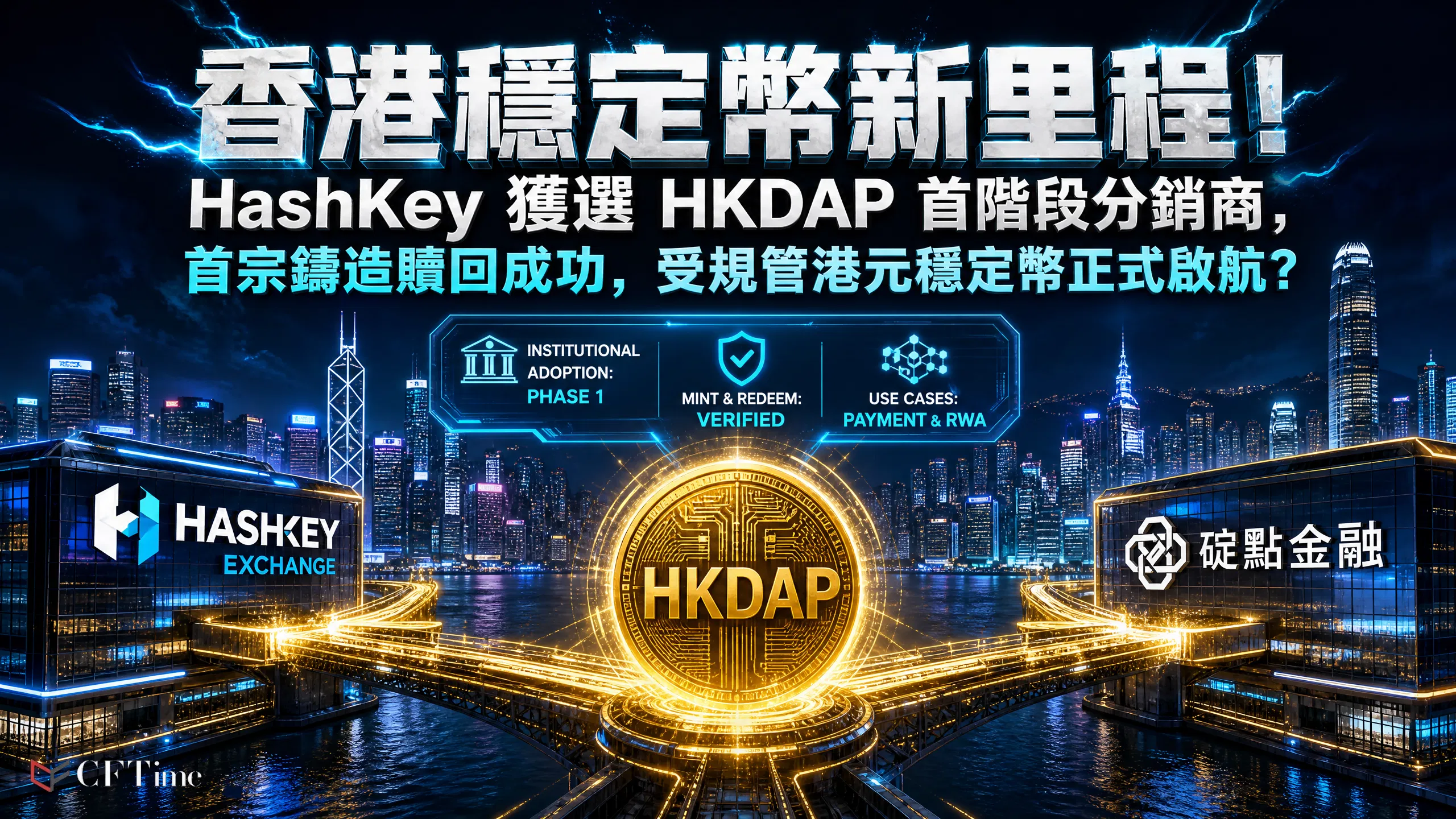 渣打牽頭港元穩定幣HKDAP正式啟動！HashKey獲選首階段主要分銷商