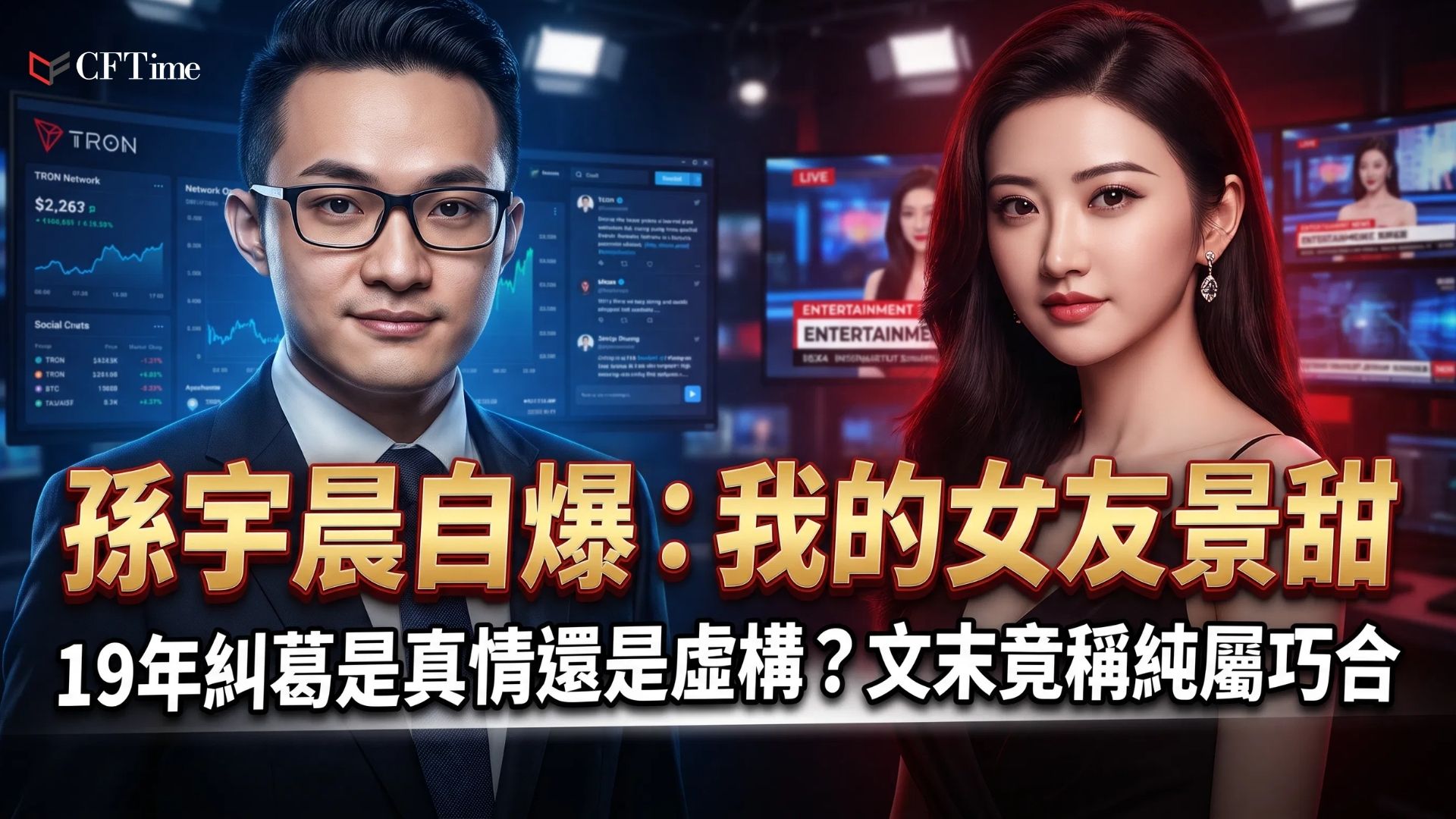 《我的女友景甜》掀法律戰！孫宇晨提告追討3000萬彩禮 景甜工作室斥「碰瓷」反擊