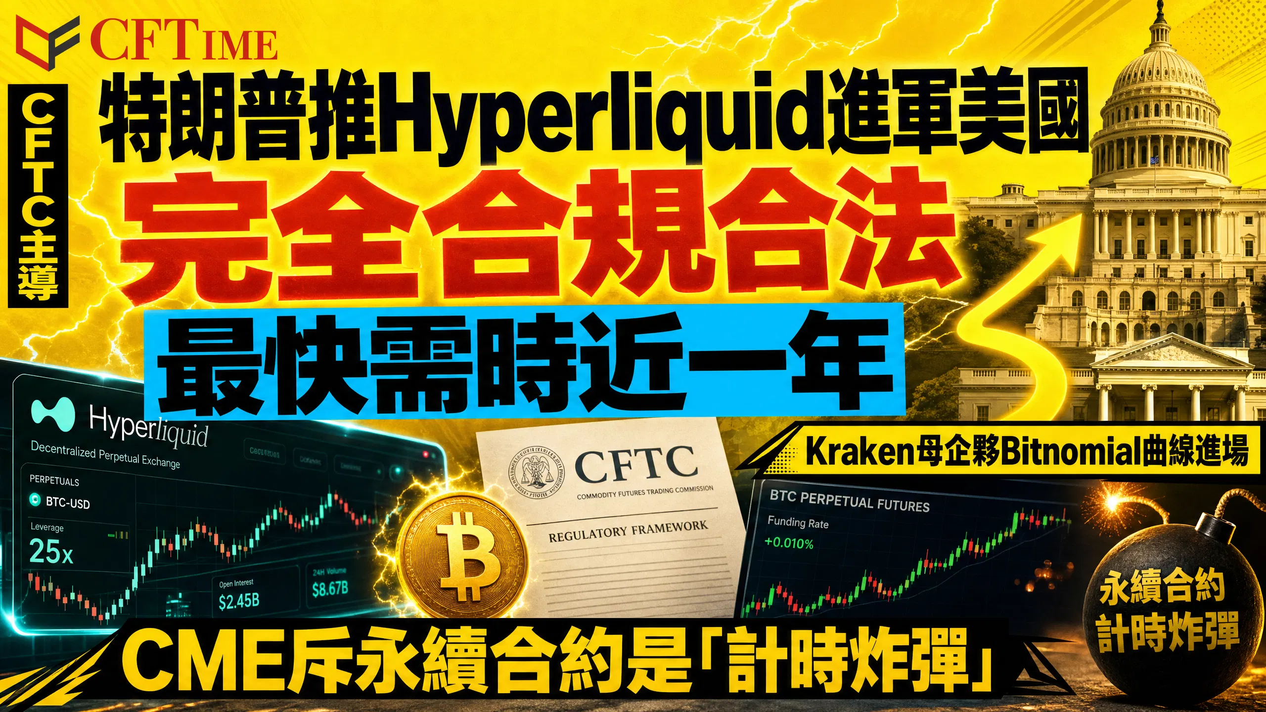特朗普推Hyperliquid進軍美國 完全合規合法 最快需時近一年